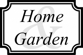 tekst sticker Home & Garden