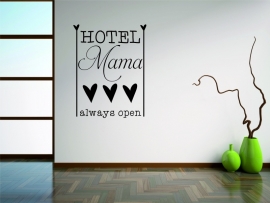 muursticker: Hotel MaMa 2