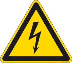 sticker electrische spanning prijs vanaf