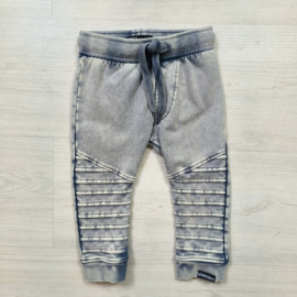 Washed biker pants - Bleach