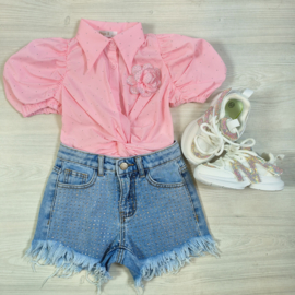 Your flower bling top