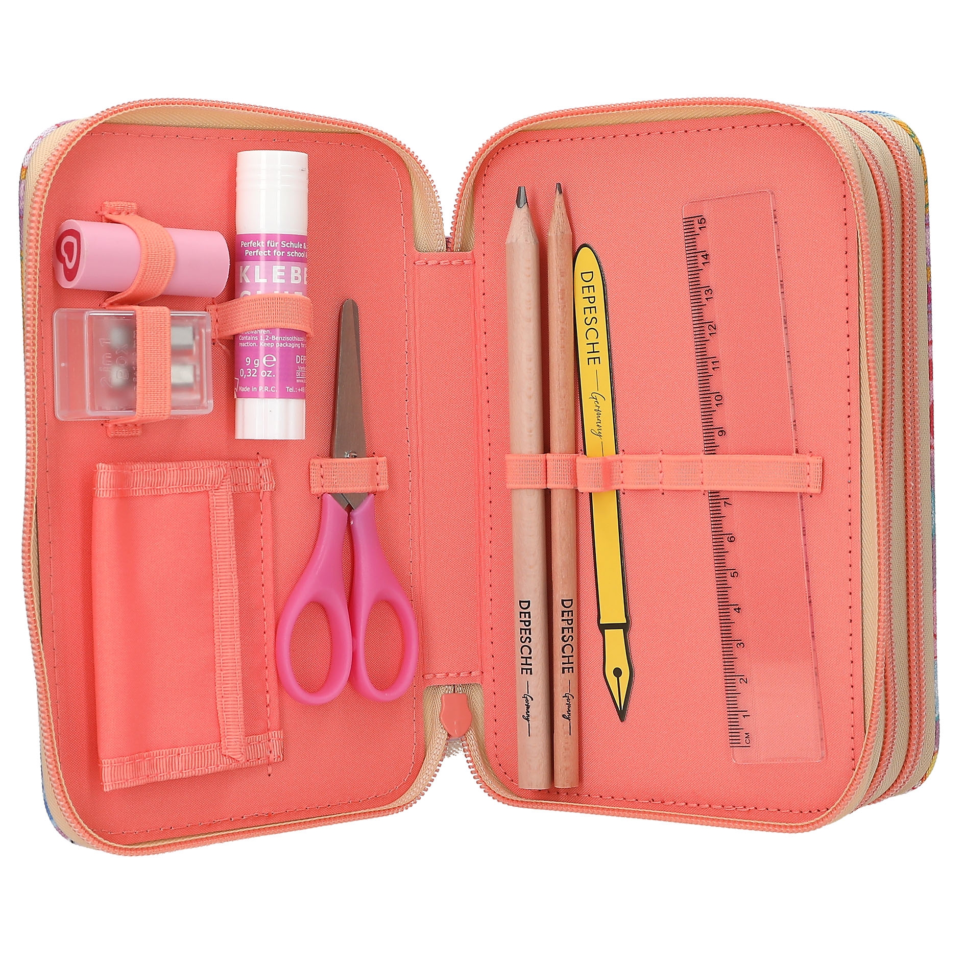 GIRL POWER TOPModel 3-vaks etui GIRL POWER