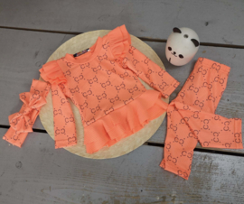 Girly design set - coral