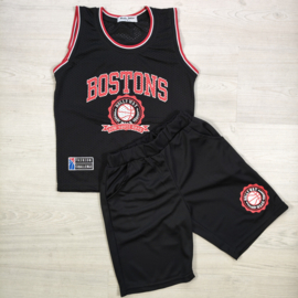 Boston Basketball Set - zwart