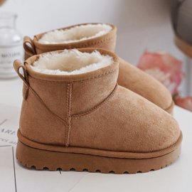 Mini winter boots - camel (Twinning)