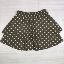 Sweetheart Layer Skirt - legergroen