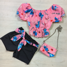 Loving stitch set - roze