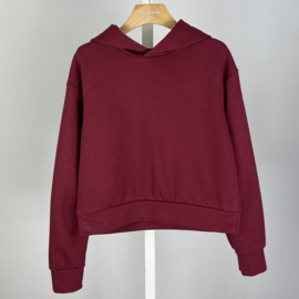 Angel wings hoodie - bordeaux