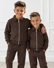 All Brown Tracksuit