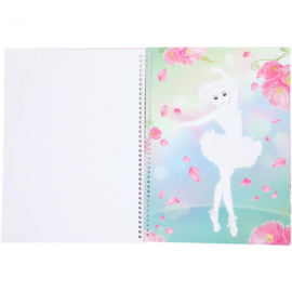 Create your TOPModel kleurboek met stickers BALLET