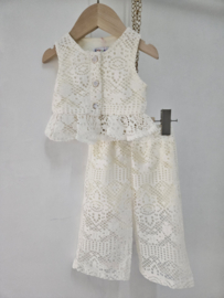 Little Dreamer Lace Set - creme