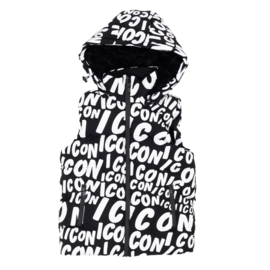 Icon all over BODYWARMER - zwart