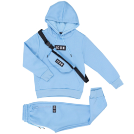 Icon set + bag - blauw