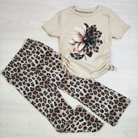 Safari flower set - beige