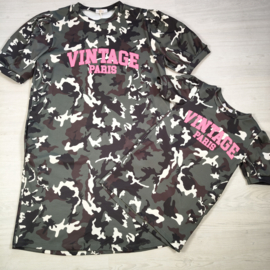 Vintage Paris Camo Dress – Mommy & Me