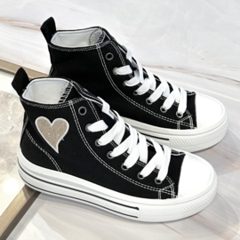 Love sneakers -  Black