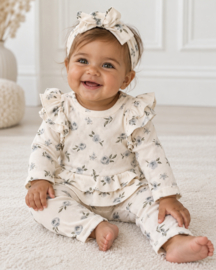 Cute flowery set - groen (verzenddatum 9 okt)