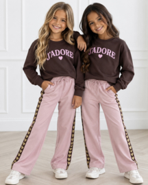 J'adore heart sweater - bruin