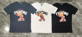 Fighting bear tee