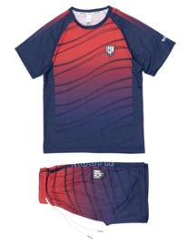 Icon motion set - navy/rood