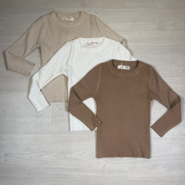 Sparkle Rib Basic Longsleeve