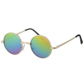 Multicolor circle sunglasses - kids