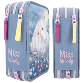 Miss Melody 3-vaks etui vuurvliegje