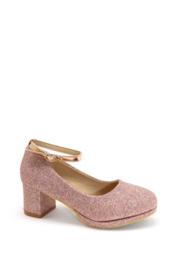 Glittery heels - roze