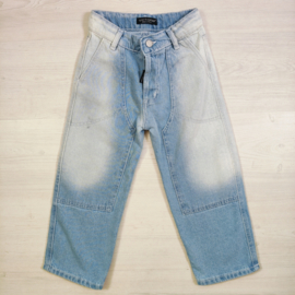 Vintage Wash Wide Fit Jeans