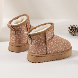 Deerly warm boots - camel