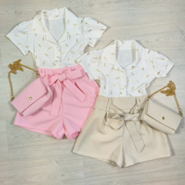 Cute feather jumpsuit
