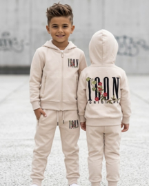 ICON Floral Tracksuit - beige