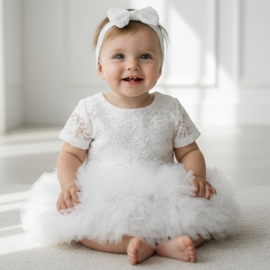 Little Princess Dress - wit