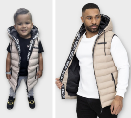 Icon spring BODYWARMER - beige