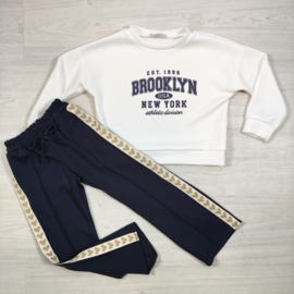 White Brooklyn sweater