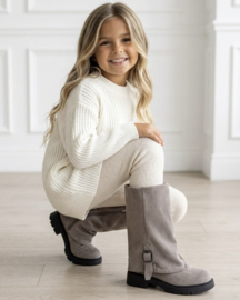Country style boots - taupe