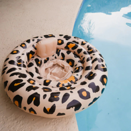 Baby float Beige Panterprint 0-1 jaar