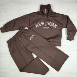 New York zip set - bruin (verzenddatum 9 okt)