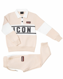 Icon polo sport set - beige