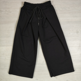 Everyday Wide Leg Pants - zwart (verzenddatum 16 okt)