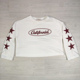 California Star Top - wit