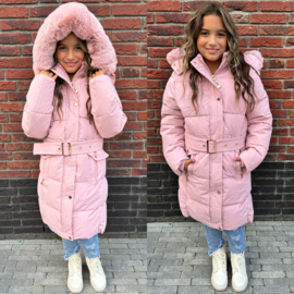 Bubbly parka - roze