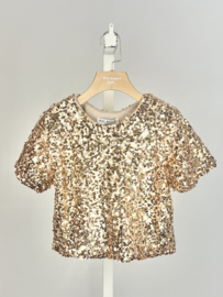 Sparkle Queen Top - goud