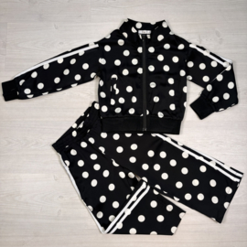 Your Polka Dot Tracksuit - zwart