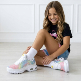 Rainbow Glow Sneakers