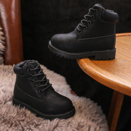 Warm timby boots - Black