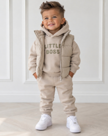 Street style boss set - beige