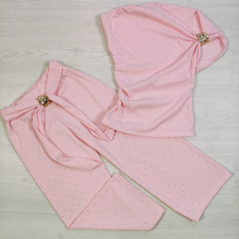 Girls Glam Sparkle Set - roze
