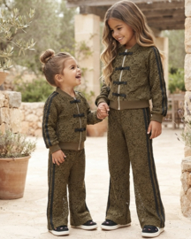 Your Lace Bow Tracksuit - groen