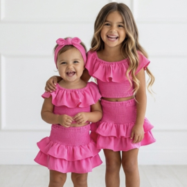 Boulevard skort set - roze